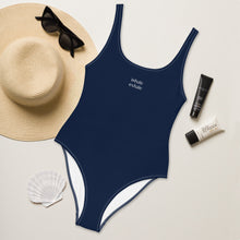 Load image into Gallery viewer, Inhale Exhale Swimsuit - Navy