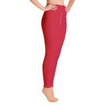 Load image into Gallery viewer, Otherskin Yoga Leggings - Red