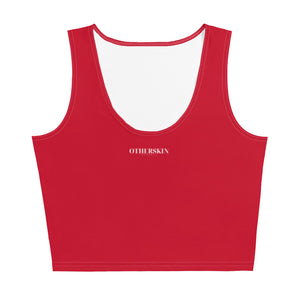 Otherskin Crop Top - Red