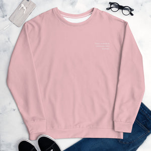 Celebrate Courage Sweatshirt - Pink