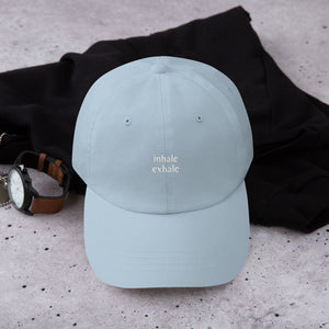 Inhale Exhale Hat - Light Blue