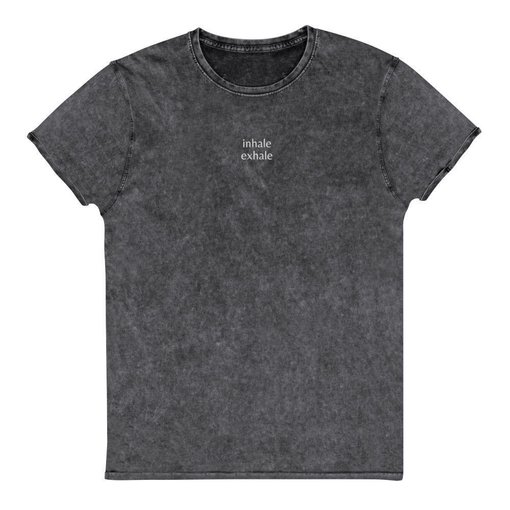 Inhale Exhale T-Shirt- Black